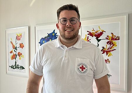 Der neue Further Bereitschaftsleiter Moritz Blab