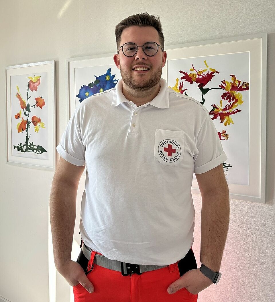 Der neue Further Bereitschaftsleiter Moritz Blab