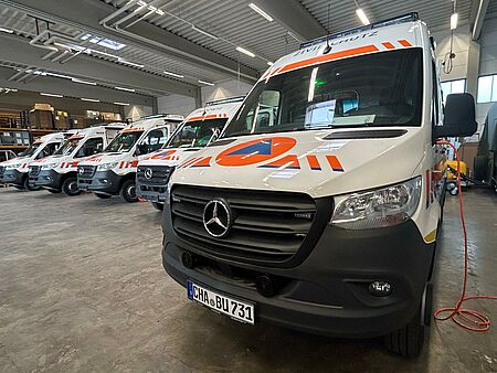 Neuer Krankentransportwagen