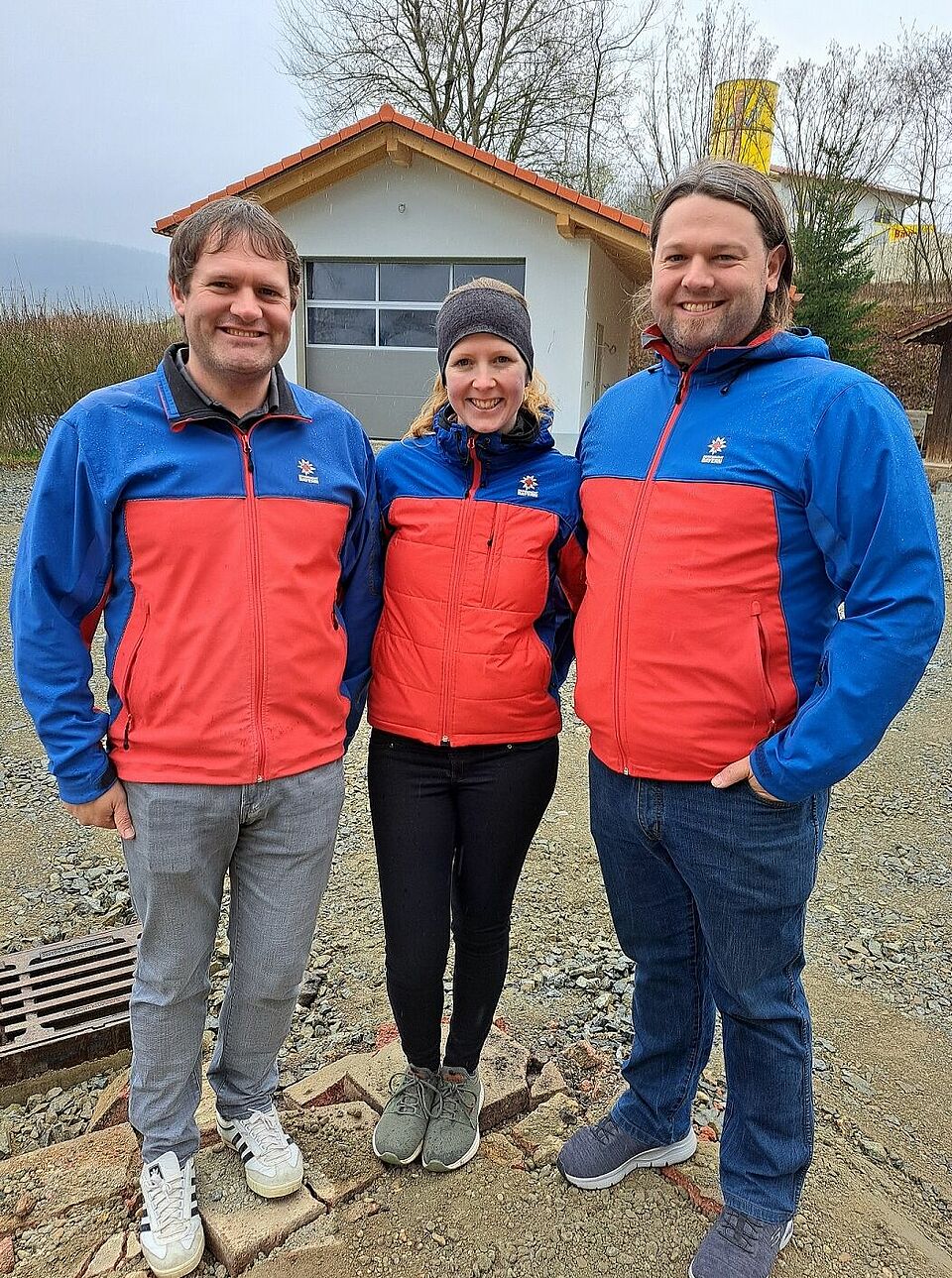 Martin Fischer (links), Jessica Obermeier und Armin Fischer