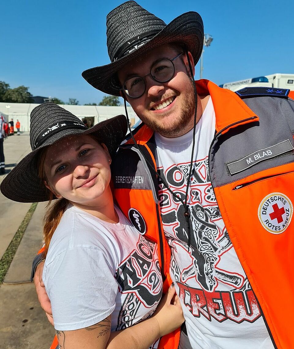 Moritz Blab und Sabrina Glaser beim Wacken Open Air 2024